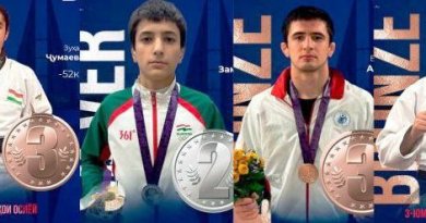 БОЗИҲОИ ОСИЁӢ. Шумораи медалҳои варзишгарони навраси тоҷик ба 19 адад расид БОЗИҲОИ ОСИЁӢ. Шумораи медалҳои варзишгарони навраси тоҷик ба 19 адад расид