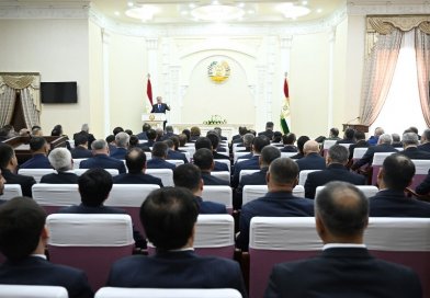 Мулоқот бо роҳбарон ва фаъолони вилояти Суғд