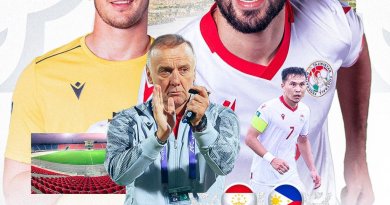 Роҳ ба сӯи Ҷоми Осиё -2027: 🇹🇯Тоҷикистон 🆚 Филиппин 🇵🇭