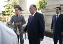 Пешвои миллат Эмомалӣ Раҳмон бинои нави Вазорати адлияро ифтитоҳ намуданд Пешвои миллат Эмомалӣ Раҳмон бинои нави Вазорати адлияро ифтитоҳ намуданд